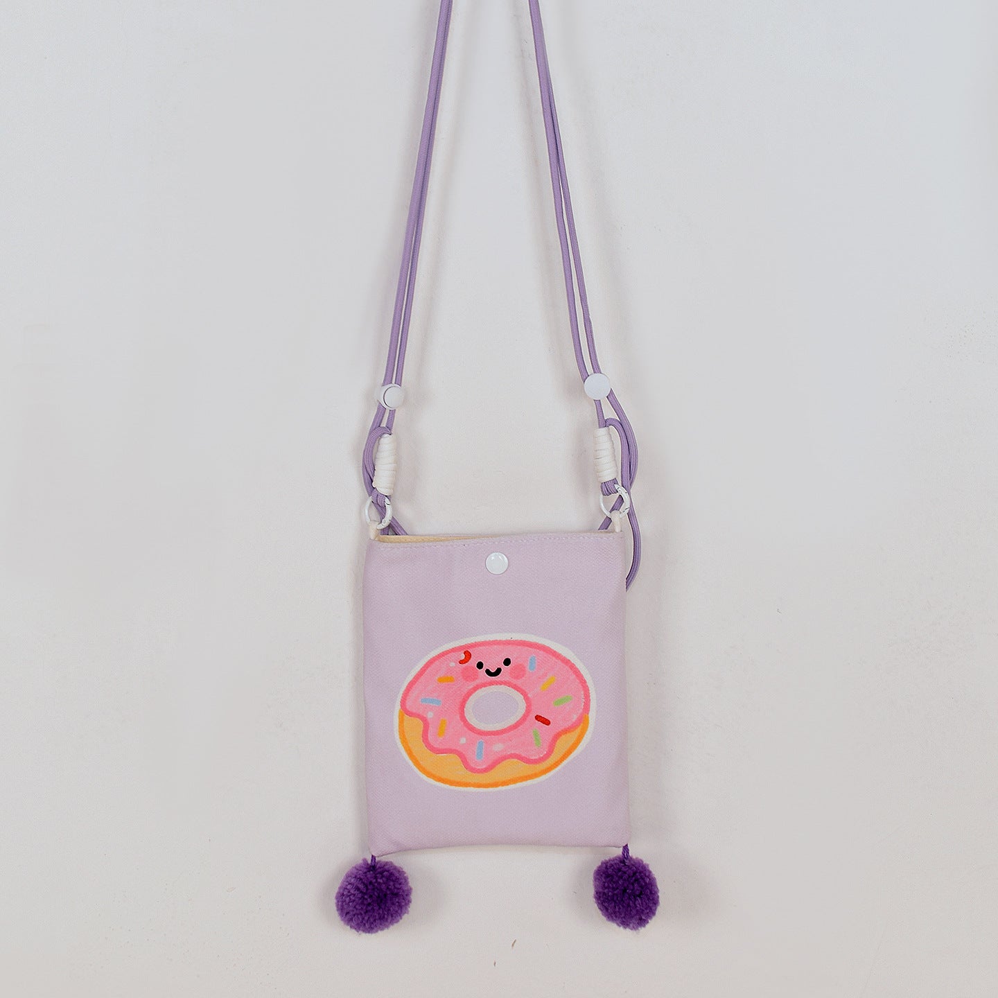 Cute Cartoon Printed Children's Students' Crossbody Bag Dessert Pattern Venonat Decoration Small Square Bag