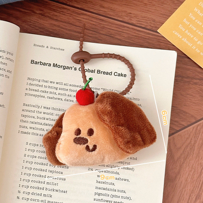 Cute Plush Doll Pendant Student Backpack Keychain Decoration Doll Pendant Couple Bags Accessories Small Gift