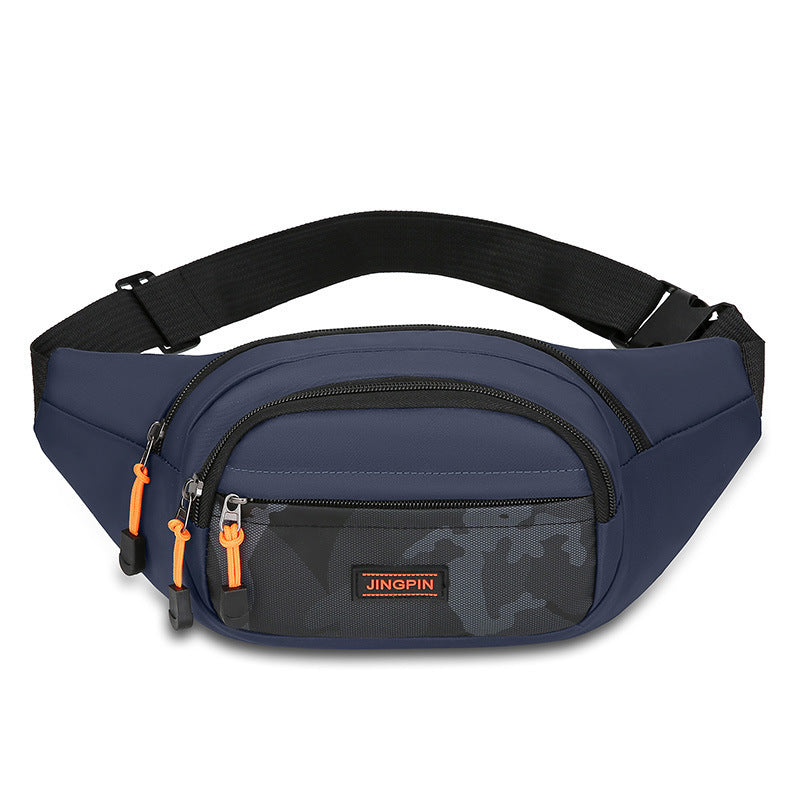 New Exercise Belt Bag Men's Outdoor Multifunctional Chest Bag Waterproof and Hard-Wearing Large Capacity Cash Bags