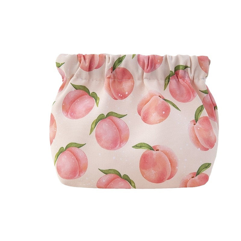 Storage Bag Waterproof Shrapnel Lipstick Cosmetic Bag Change Portable Shrapnel Bag Small Automatic Closing