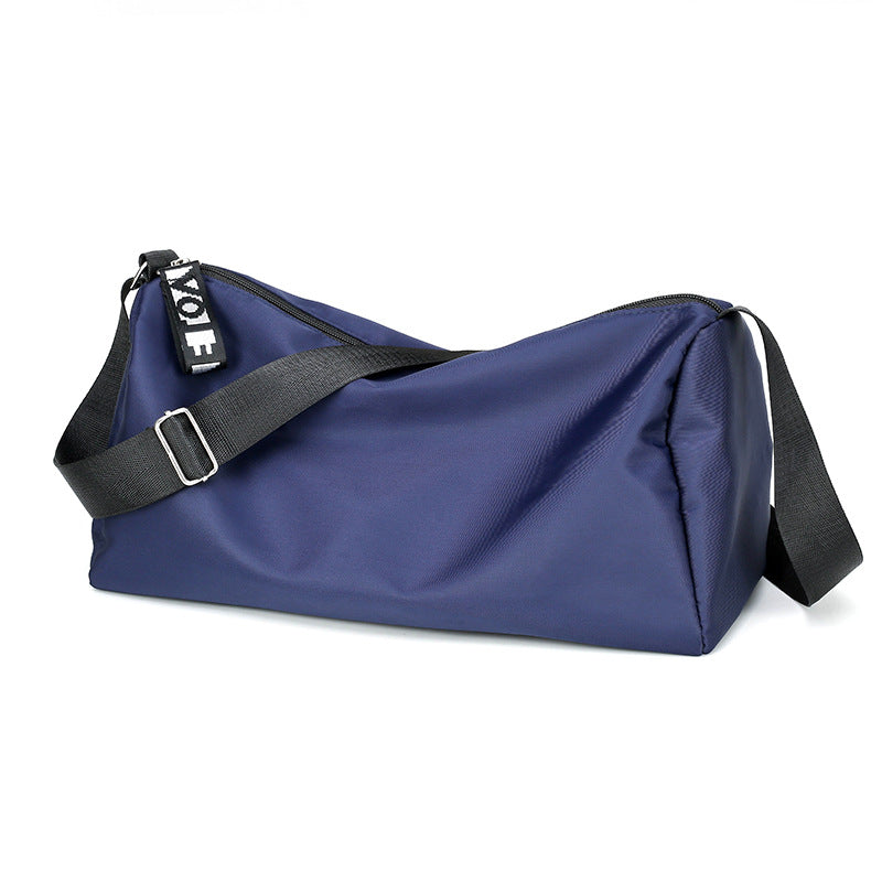 Unisex Duffle Bag with Zipper Closure, Water-Resistant Oxford Fabric, Perfect for Travel, Gym, and Daily Use