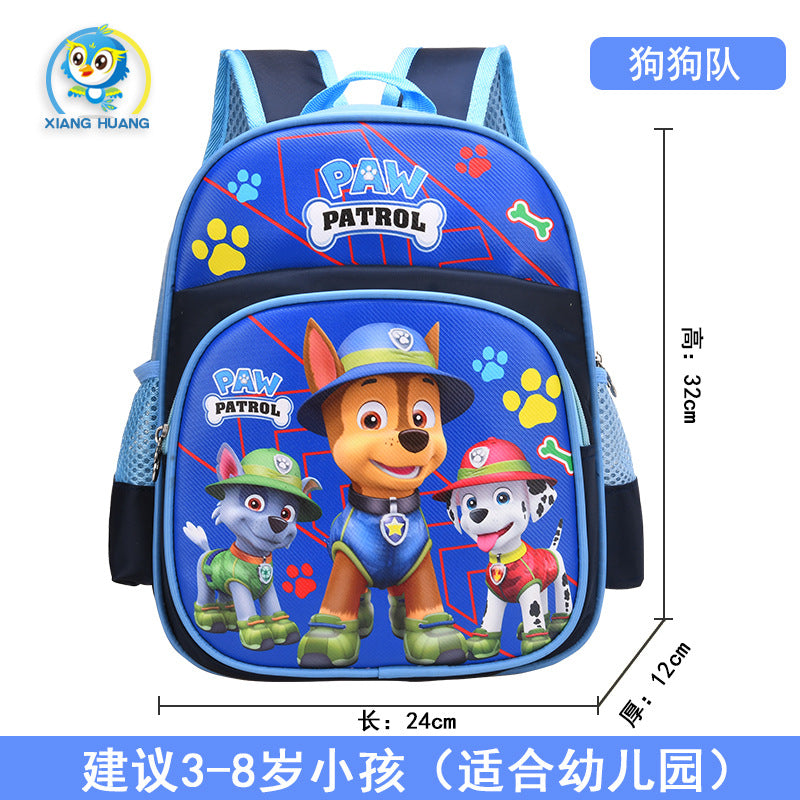 Cute Cartoon Stitch Kids Backpack for Kindergarten and School, Breathable and Waterproof Design with Thick Shoulder Straps