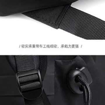 Lightweight Waterproof Backpack for Men and Women, Durable Nylon Material with 15-inch Laptop Compartment, Ideal for Business Travel and Daily Use