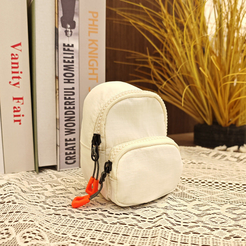 Minimalist Color-blocked Compact Wallet Bag for Daily Use and Casual Styling