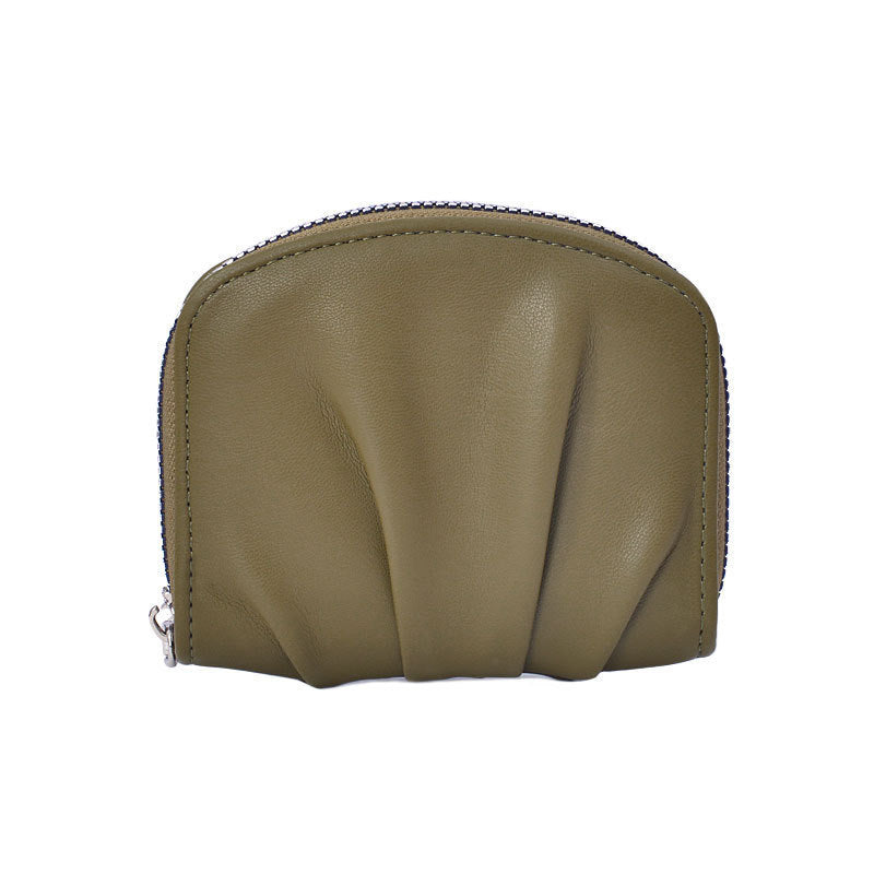 Mini Foldable Wallet for Women with Zipper Design, Lightweight and Compact, Perfect for Daily Use and Travel