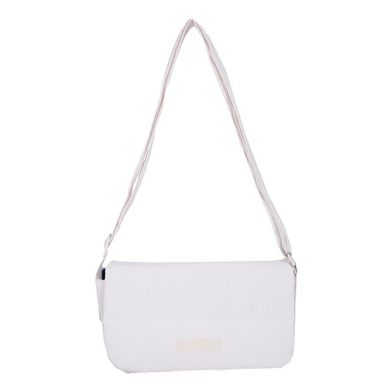 Fashion Quilted Messenger Bag Women's Simple and Practical Daily Shoulder Small Square Bag