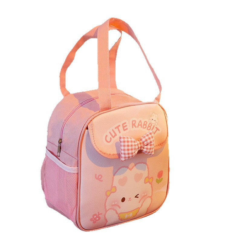 Large Capacity Lunch Box Bag Student Heat Preservation Lunch Bag Buggy Bag Thickened Aluminum Foil Lunch Bag Bag