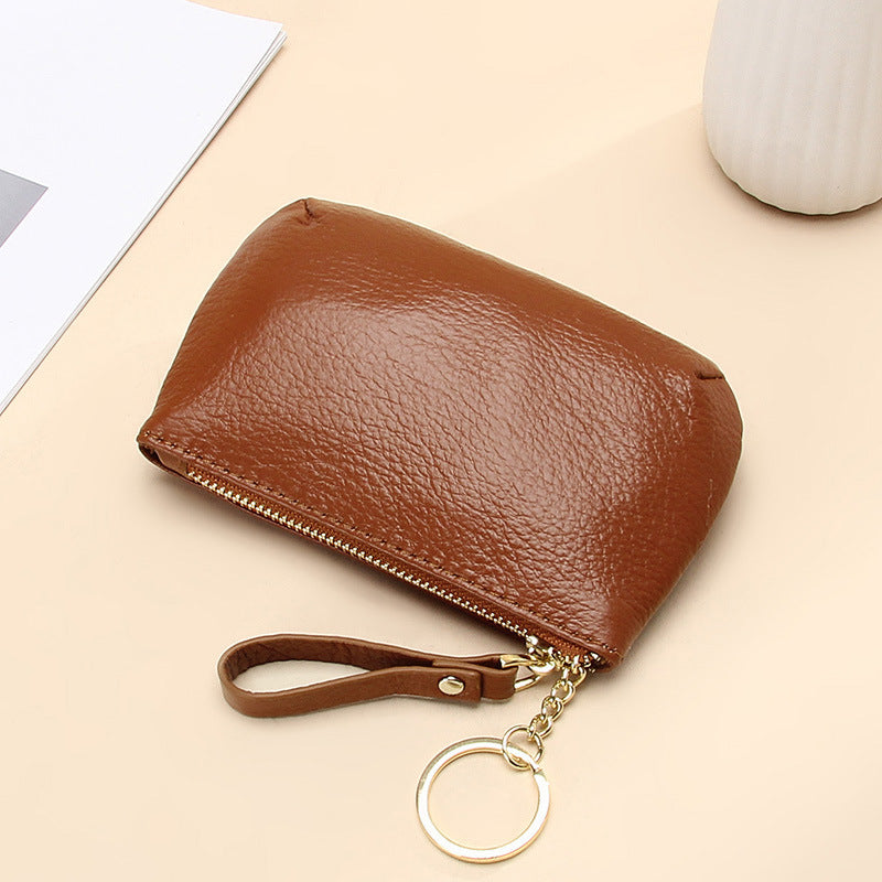 New Coin Purse Women's Mini Small Fashion Zipper Coin Short High-End Coin Purse