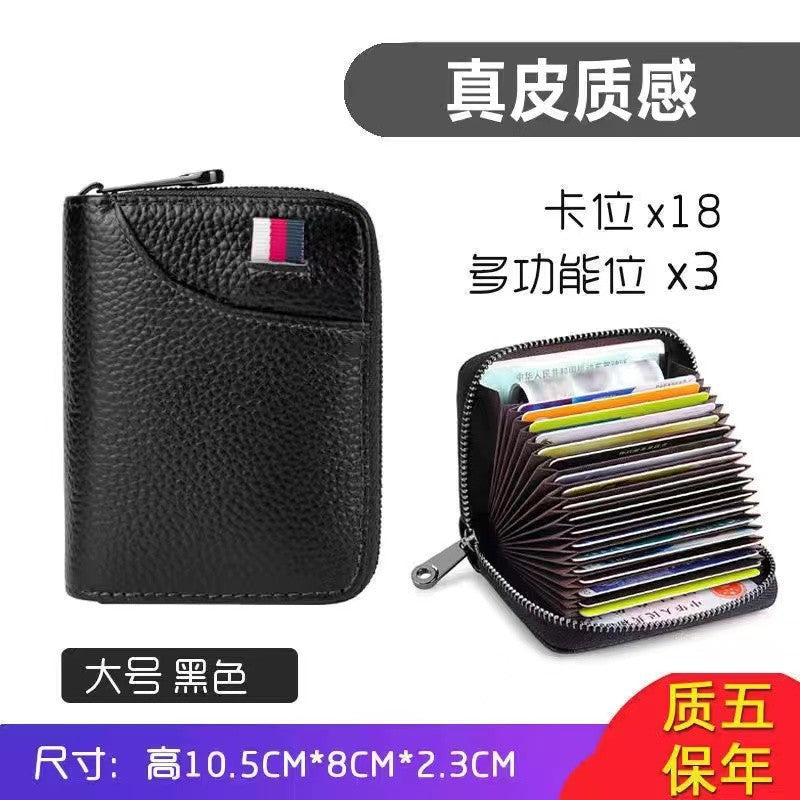 Hot Sale Bag Men's and Women's Document Bag Large Capacity Driver's License Small Wallet