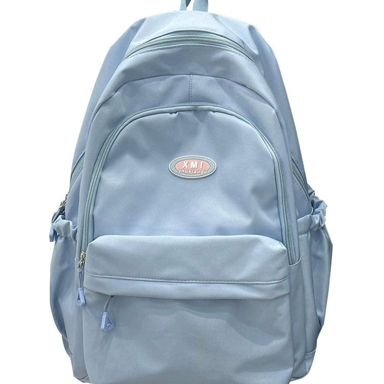 Schoolbag Female Japanese High School Student Backpack Middle School Student Youth Sense Waterproof and Hard-Wearing Backpack