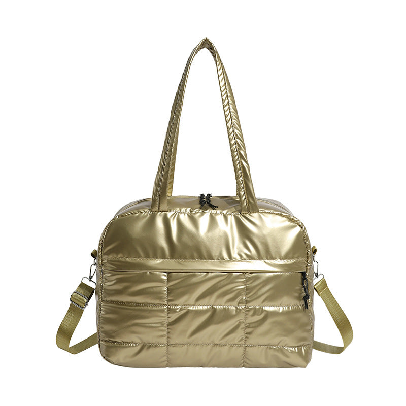 New Face Drum Bag Women's Fashion Trendy Simple and Elegant One Shoulder Crossbody Large Capacity Leisure Bag Trendy