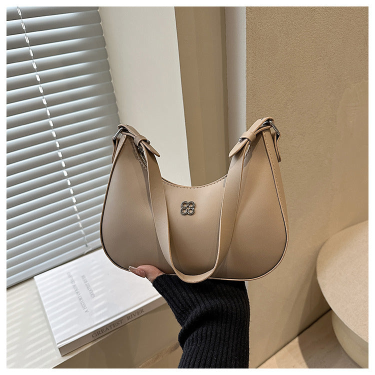 Exquisite Spring New Textured Elegant Lady Affordable Luxury Fashion Korean Style Simple Portable Underarm Shoulder Bag