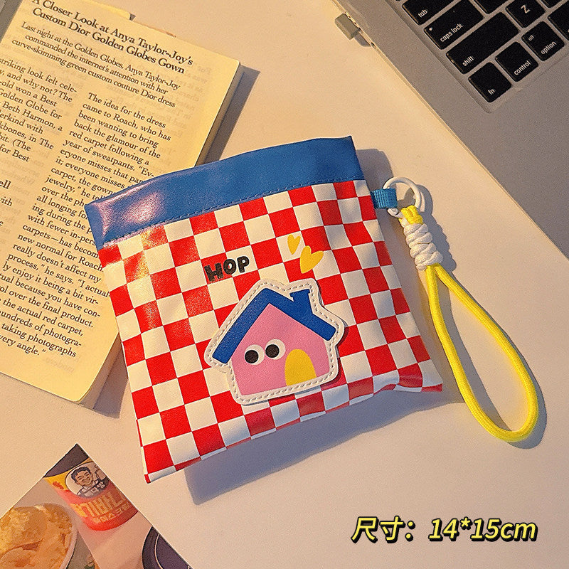 Cute Sanitary Napkin Bag Students Go out Portable Sanitary Napkin Small Bag Large Capacity Buggy Bag Aunt Towel Storage Bag