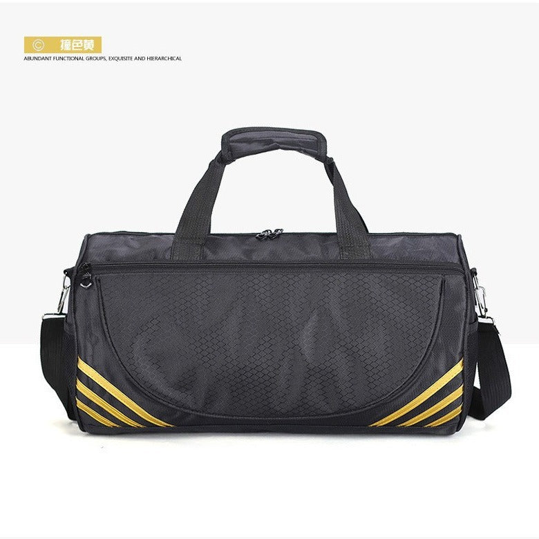 Sports Bag Men's Swimming Fitness Travel One Shoulder Bag Luggage Bag Yoga Taekwondo Bucket Bag