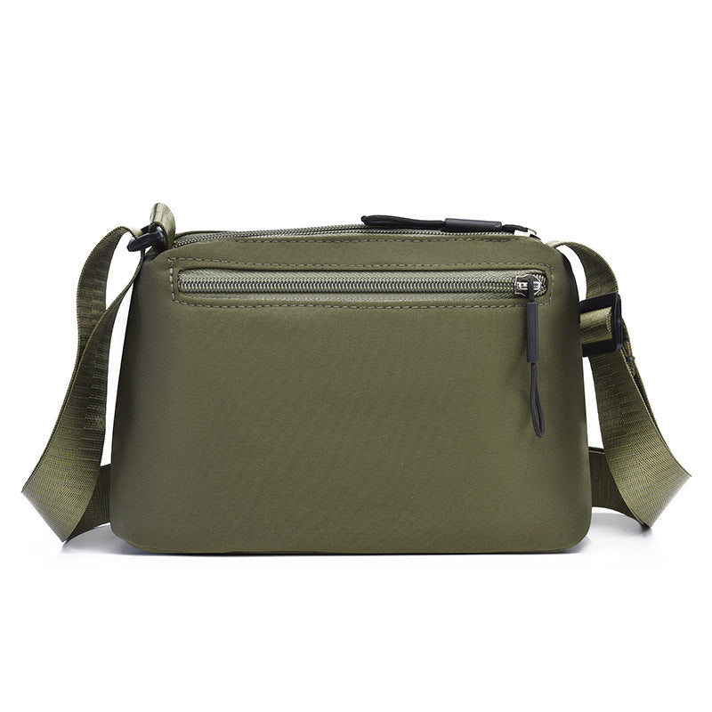 2024 New Casual Nylon Crossbody Bag for Women, Simple Fashionable Large Capacity Shoulder Bag with Zipper Closure and Phone Pocket