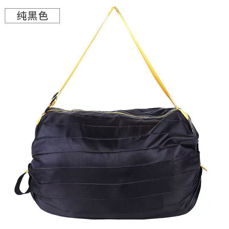 Foldable Supermarket Shopping Bag Women's Travel Sling Bag Portable Large Eco-friendly Shopping Handbag