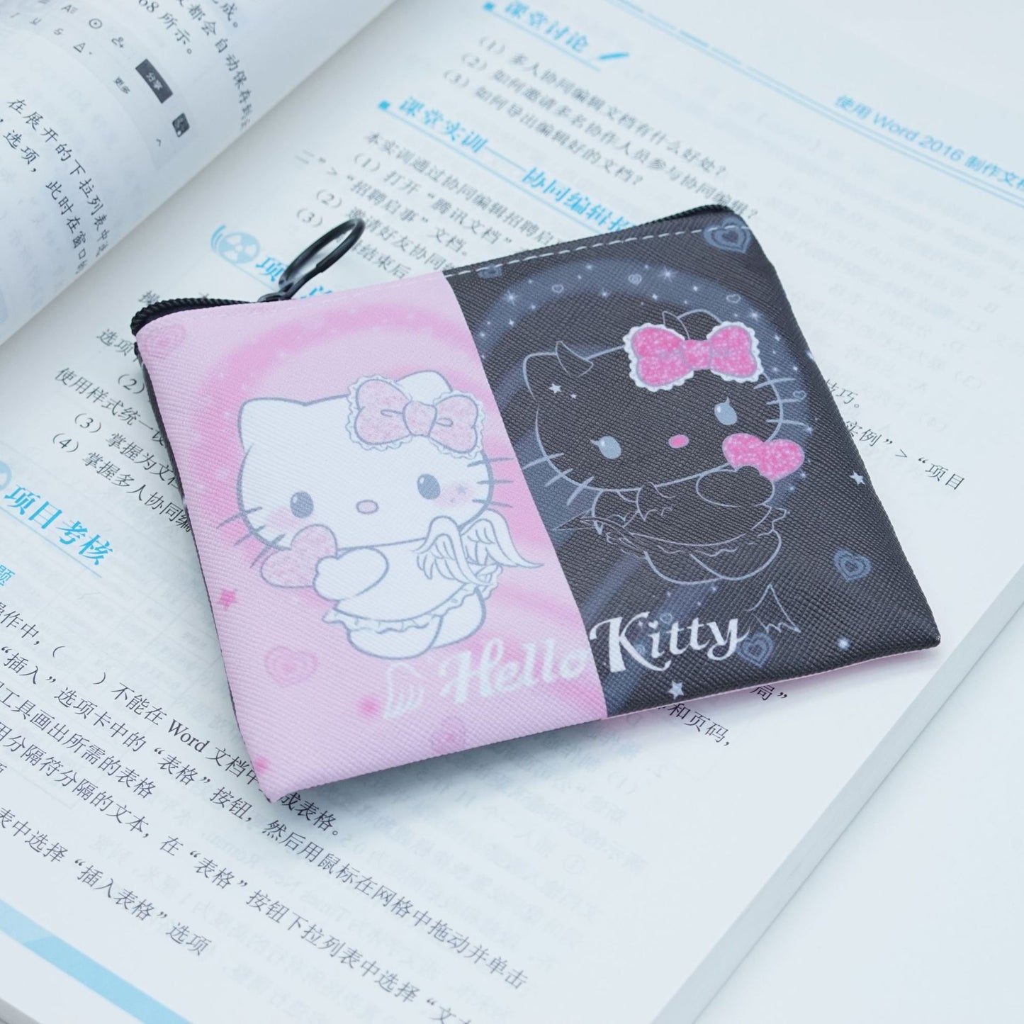 Cute My Melody Mini Wallet for Kids and Students with Drawstring Design and Cartoon Print
