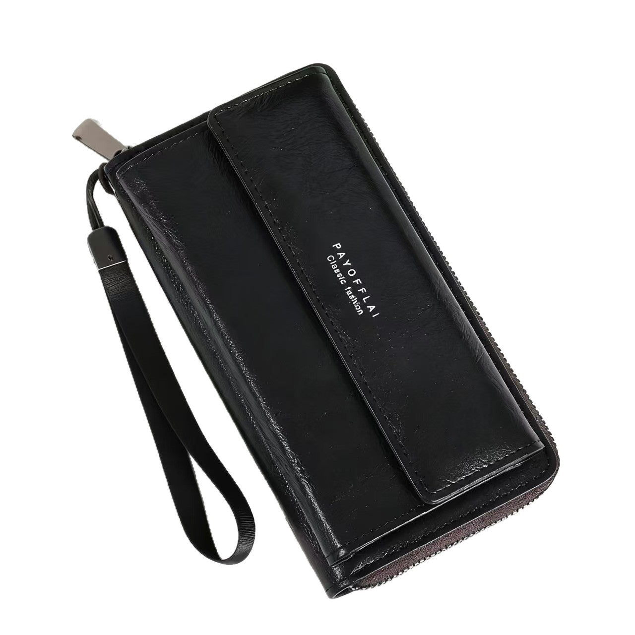2025 New Men's Long Wallet with Multiple Card Slots, Large Capacity Phone Case, Casual Zipper Clutch for Daily Use