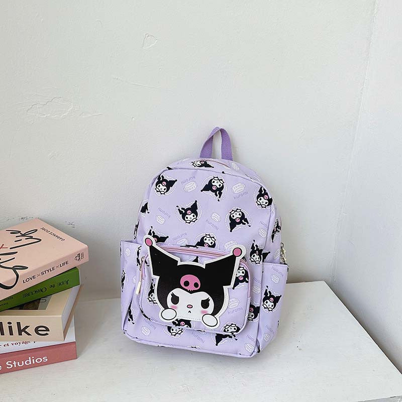 Children's Cartoon Cute Backpack Portable Burden Alleviation Large Capacity Universal for Boys and Girls