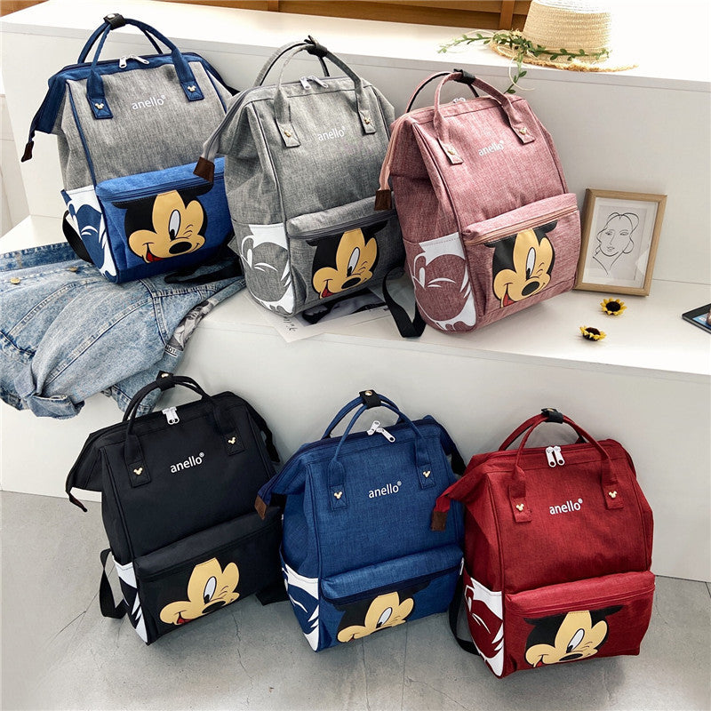 Mummy Bag Printing Large Capacity Mom Bag Expectant Mother Backpack Trendy Cool Fashion Casual Student Backpack
