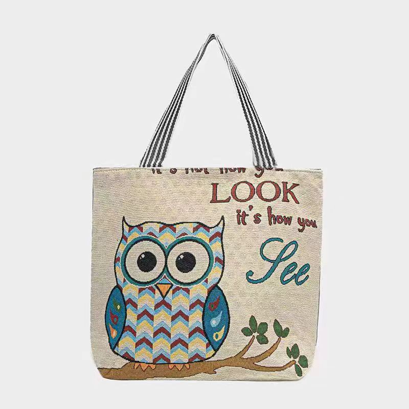 Outdoor Casual Shoulder Bag Women's Summer New Arrival Portable One-Shoulder Canvas
