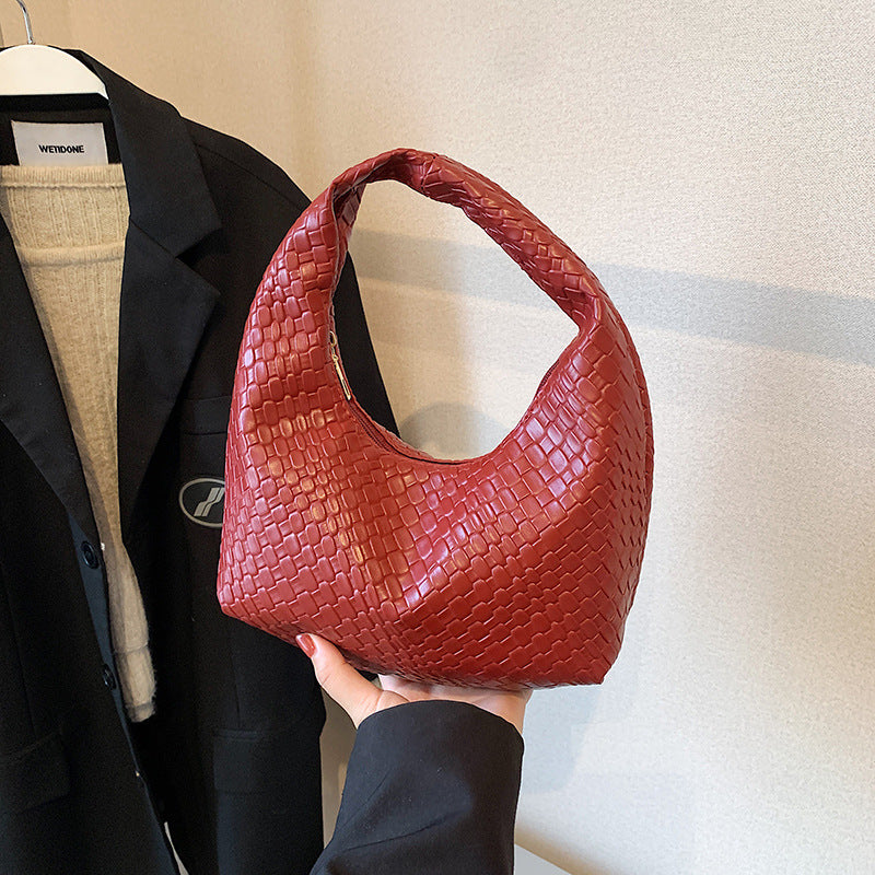 Underarm Bag Women's Fashion New Portable Personality European and American Style Bag Western Style Leisure Shoulder Bag