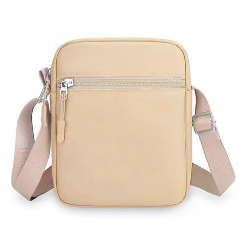 Minimalist Waterproof Crossbody Bag with Multiple Pockets for Women, Fashionable Oxford Fabric Mini Shoulder Bag