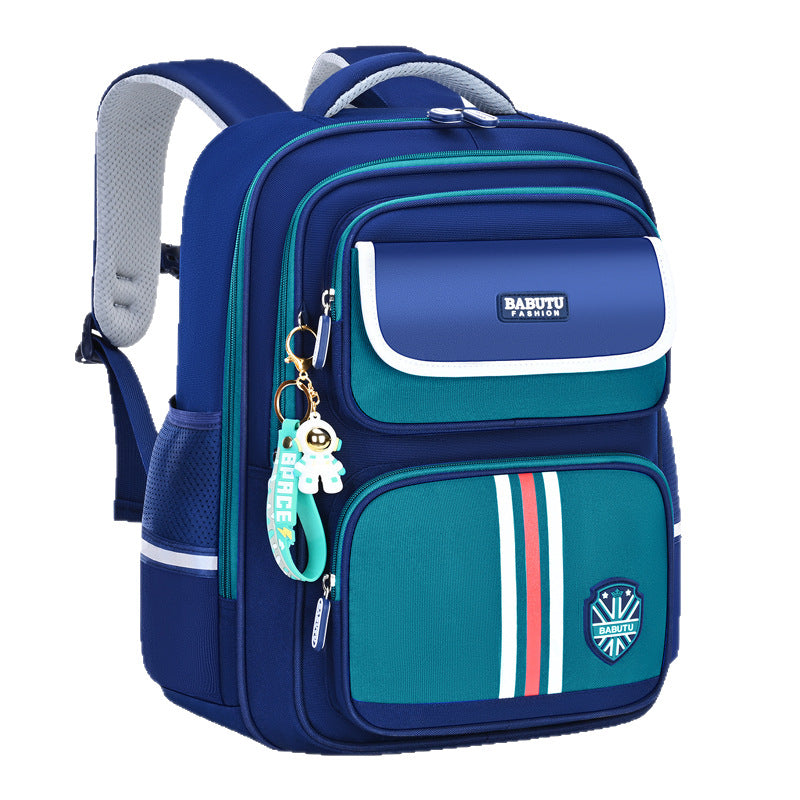 Lightweight & Breathable School Backpack for Kids with Large Capacity and Ergonomic Design, Perfect for Grades 1-6