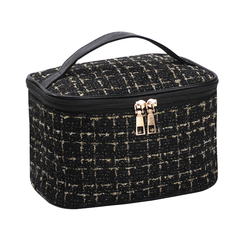 Women's Portable Large Capacity Cosmetic Bag Travel Toiletry Storage Artifact Simple Fashion Good-looking Multifunction Storage Bag