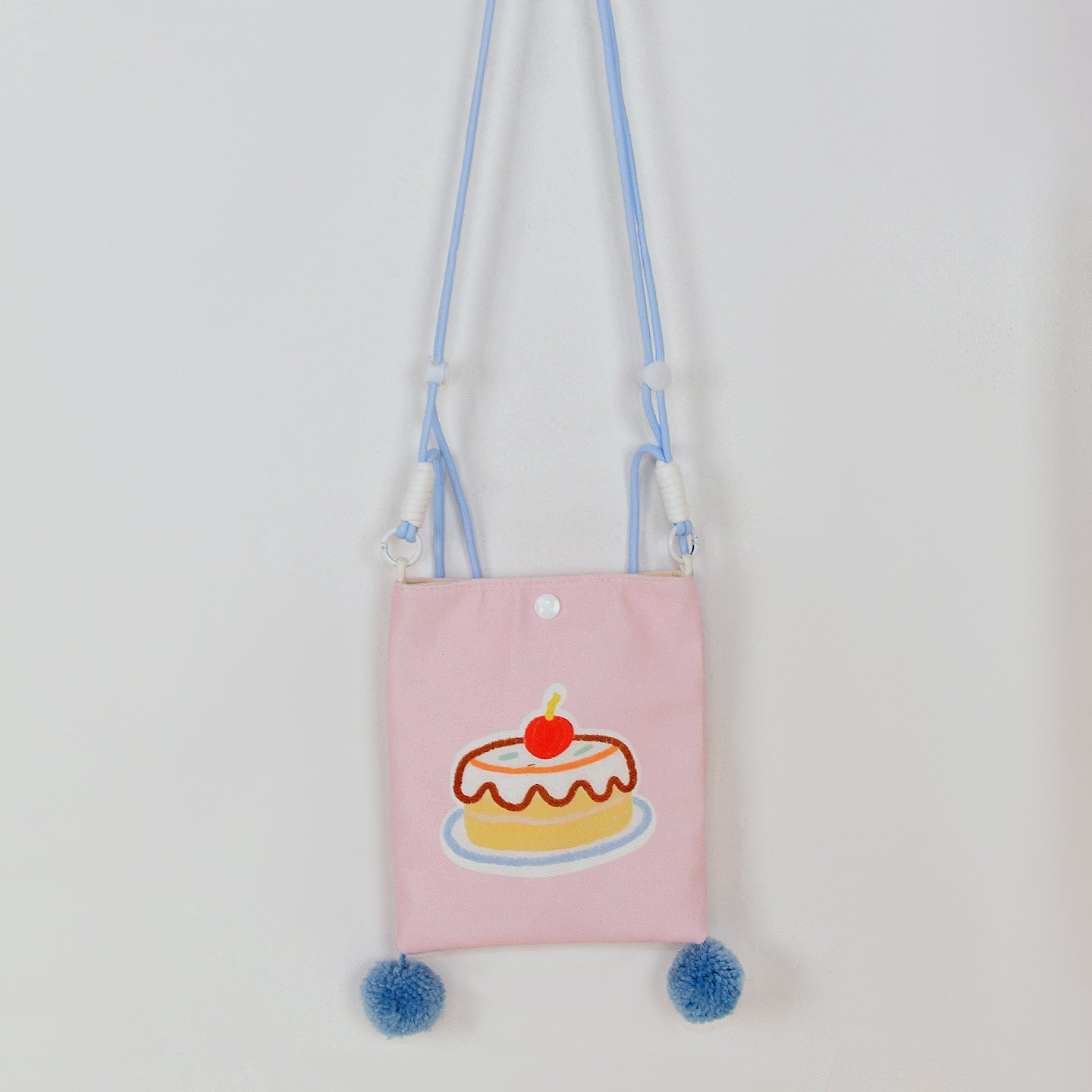 Cute Cartoon Printed Children's Students' Crossbody Bag Dessert Pattern Venonat Decoration Small Square Bag