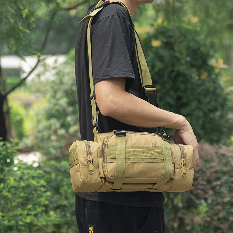 Multi-Functional Outdoor Tactical Waist Bag with Waterproof & Durable Oxford Fabric for Hiking, Fishing, Running, and Photography