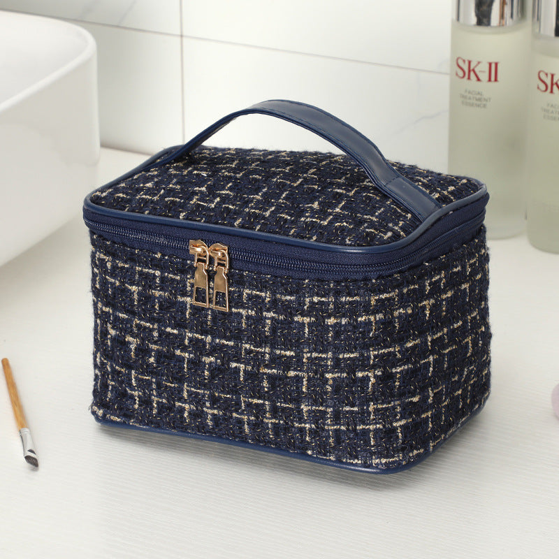 Women's Portable Large Capacity Cosmetic Bag Travel Toiletry Storage Artifact Simple Fashion Good-looking Multifunction Storage Bag