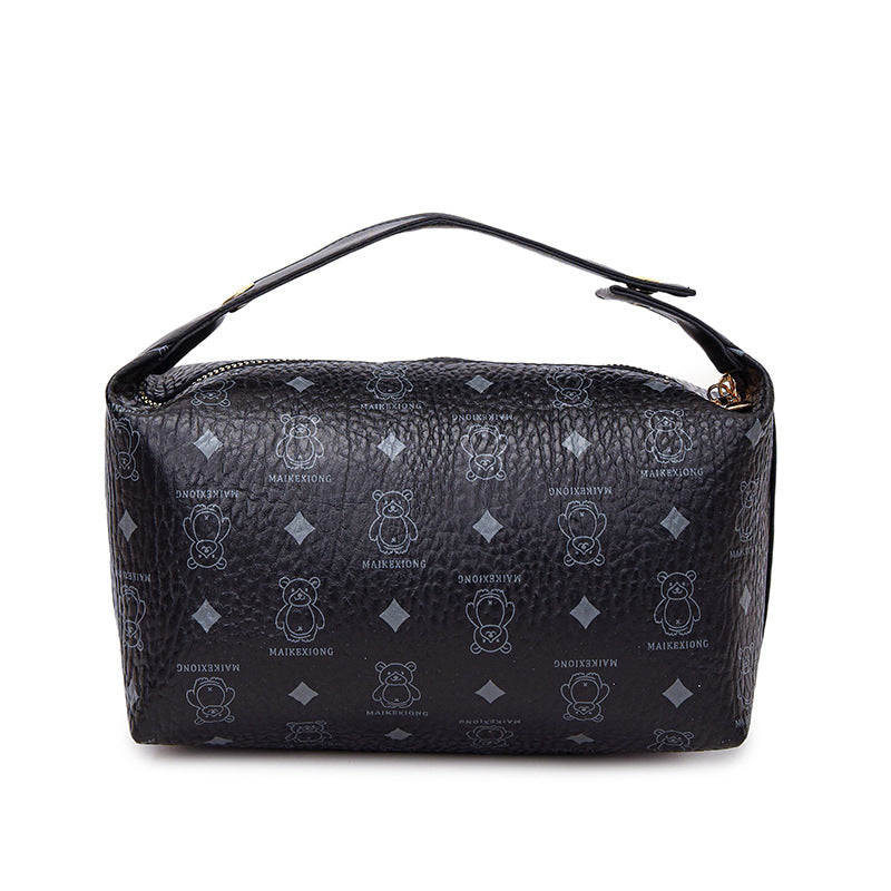 Cosmetic Bag Simple Large Capacity Portable Portable Business Trip Lazy Cosmetics Storage Bag Waterproof Wash Bag