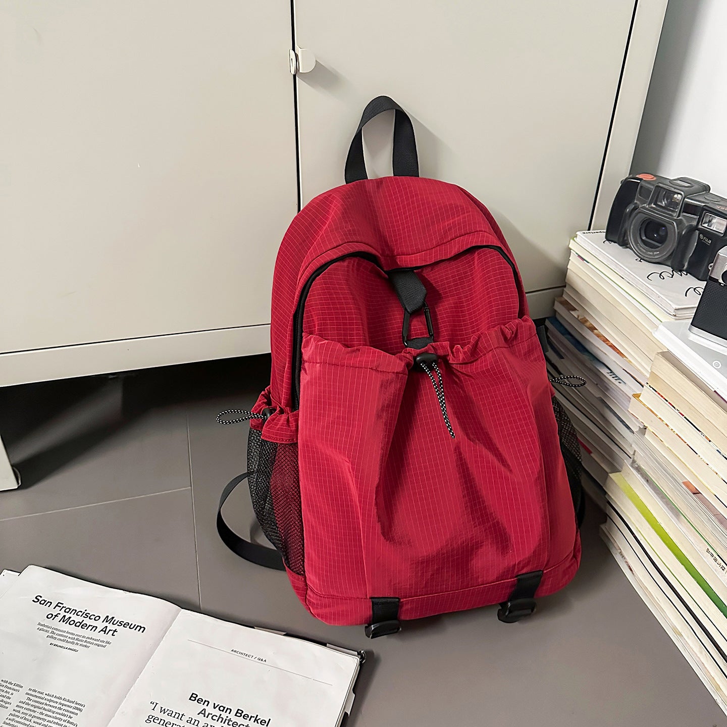 Backpack Schoolgirl's Schoolbag High School Men's Large-Capacity Backpack Leisure Travel Laptop Bag