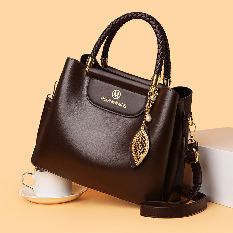 Light Luxury New Tote Bag Women's Fashion Simple Large Capacity Trendy Versatile Handbag
