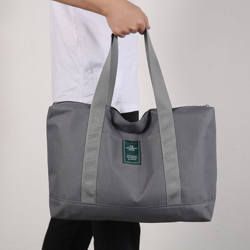 Travel Bag Large Capacity Bag Men's Luggage Bag Large Solid Handbag Outing Canvas Bag Maternity Package