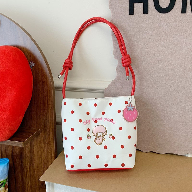Women's Cross-Body Bag New Fashion All-Match Shoulder Bag Large Capacity Leisure Commute Student Handbag