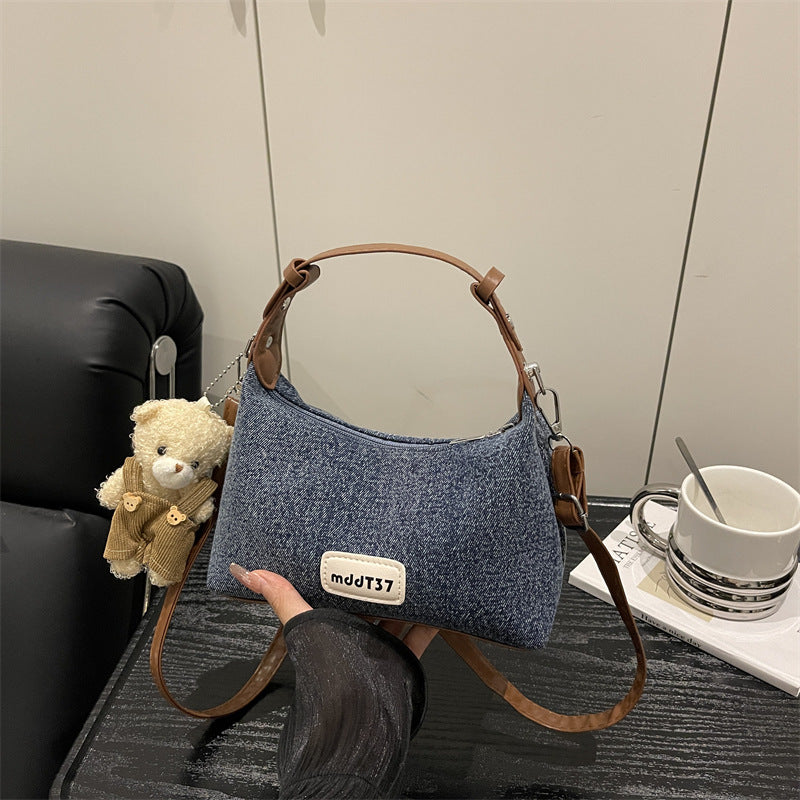 High-Grade Bag Women's New Commuter Underarm Bag Fashion Simple Special-Interest Design Shoulder Messenger Bag