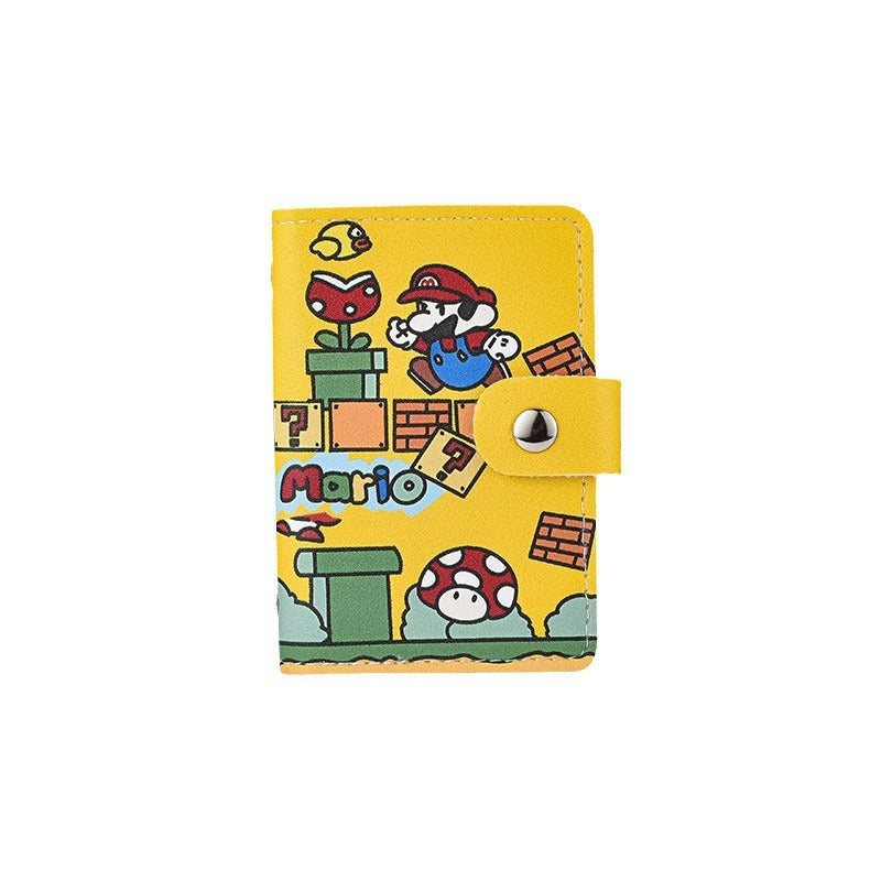 New Cartoon Cute Card Holder Large Capacity Multiple Card Slots Mini Small Cute Lady Anti-Degaussing Certificate Holder
