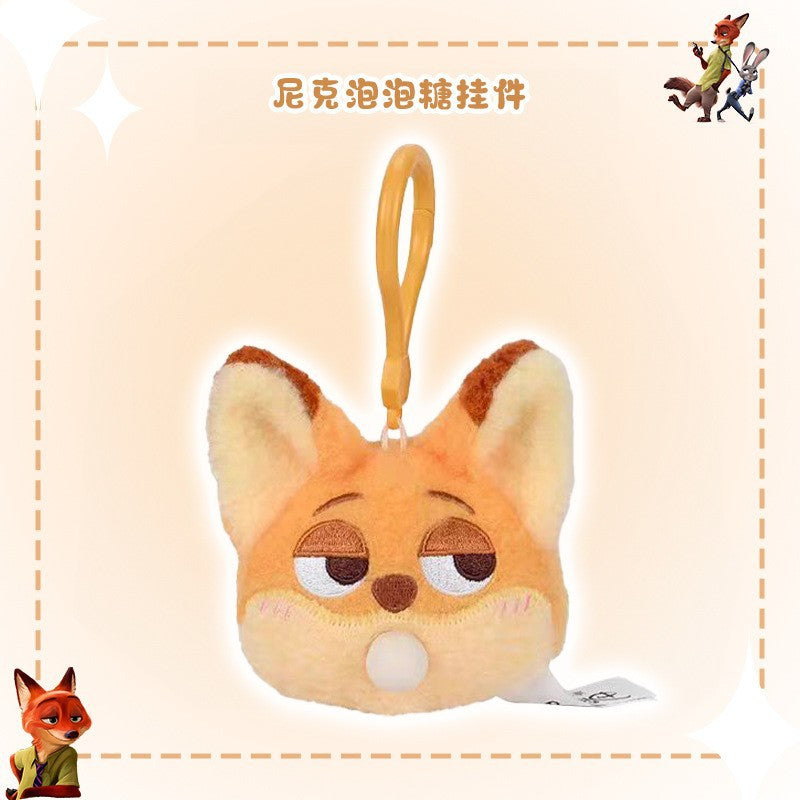 Girls Crossbody Bag Strawberry Bear Plush Head-Shaped Satchel Cute Animal Shape