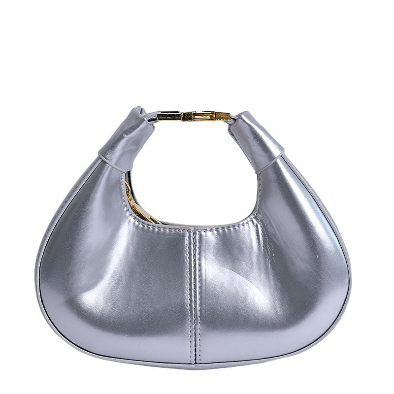Minority Fashion Textured Chain Bag Women's Summer New Trendy Ocean Simple Personality Mini Shoulder Messenger Bag