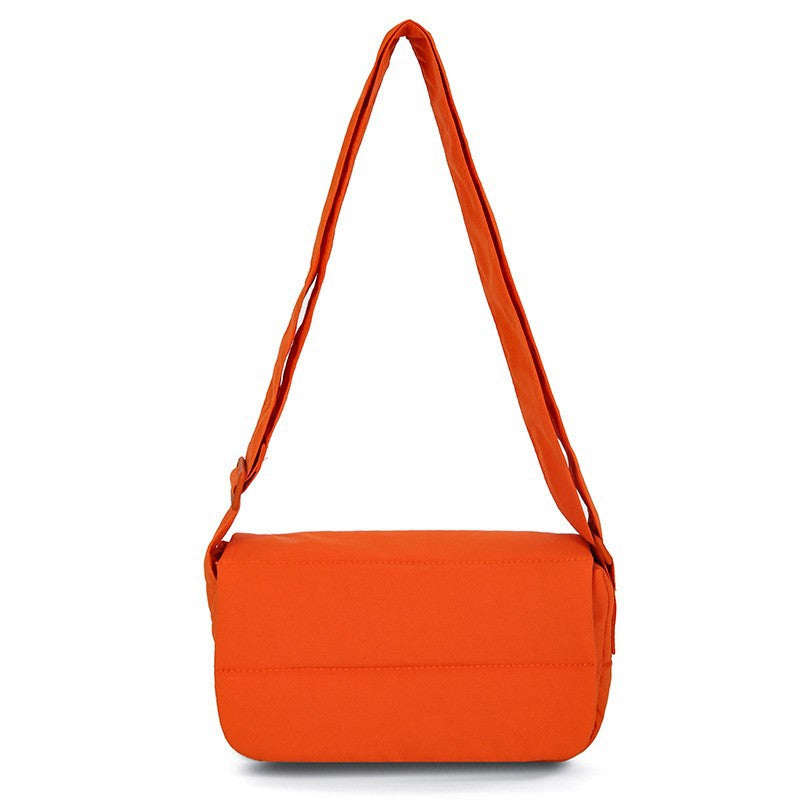 Fashion Quilted Messenger Bag Women's Simple and Practical Daily Shoulder Small Square Bag