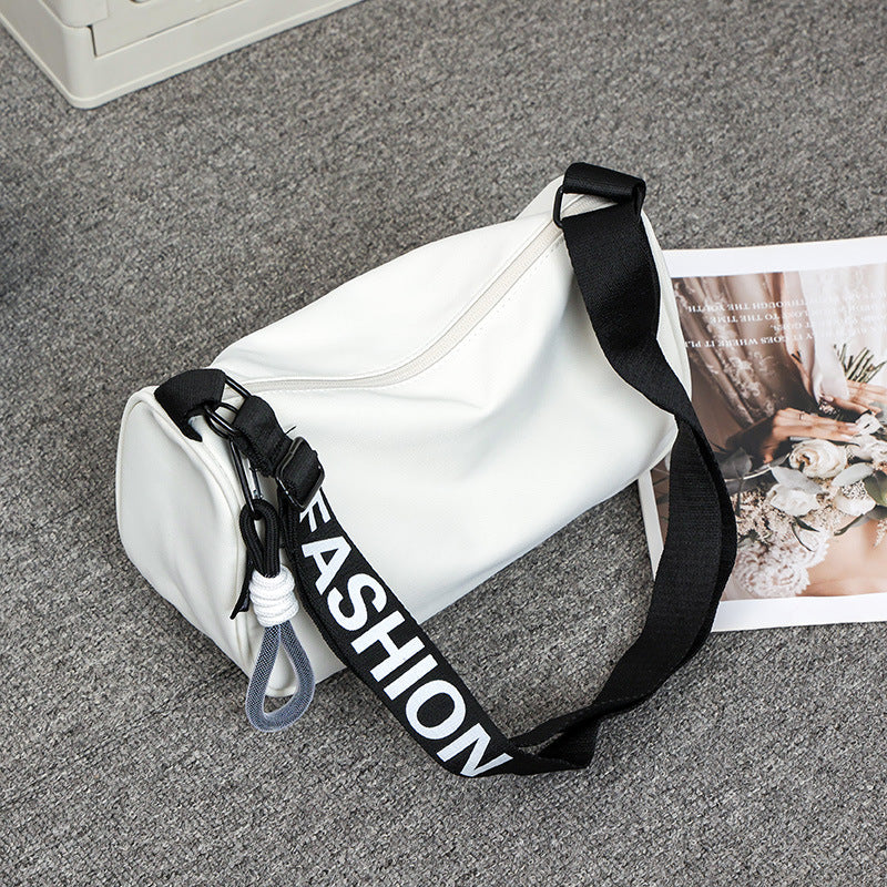 Fashionable Oxford Fabric Crossbody Bag for Women - Large Capacity, Water Resistant, Casual Sporty Style with Wide Strap and Zipper Closure