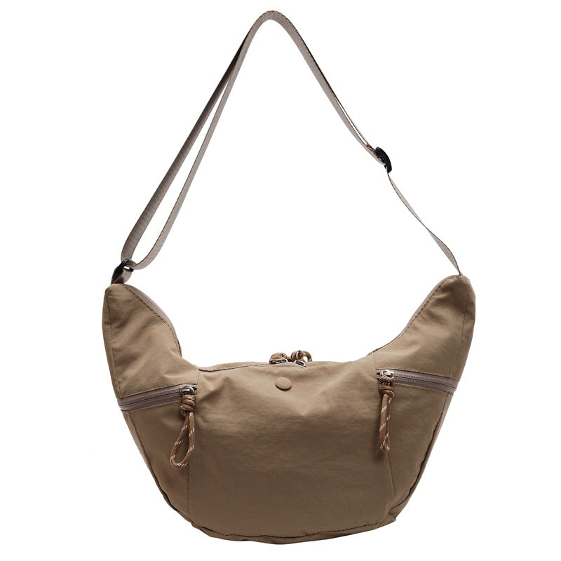 New Croissant Crossbody Shoulder Dumpling Bag Women's Moon Handbag