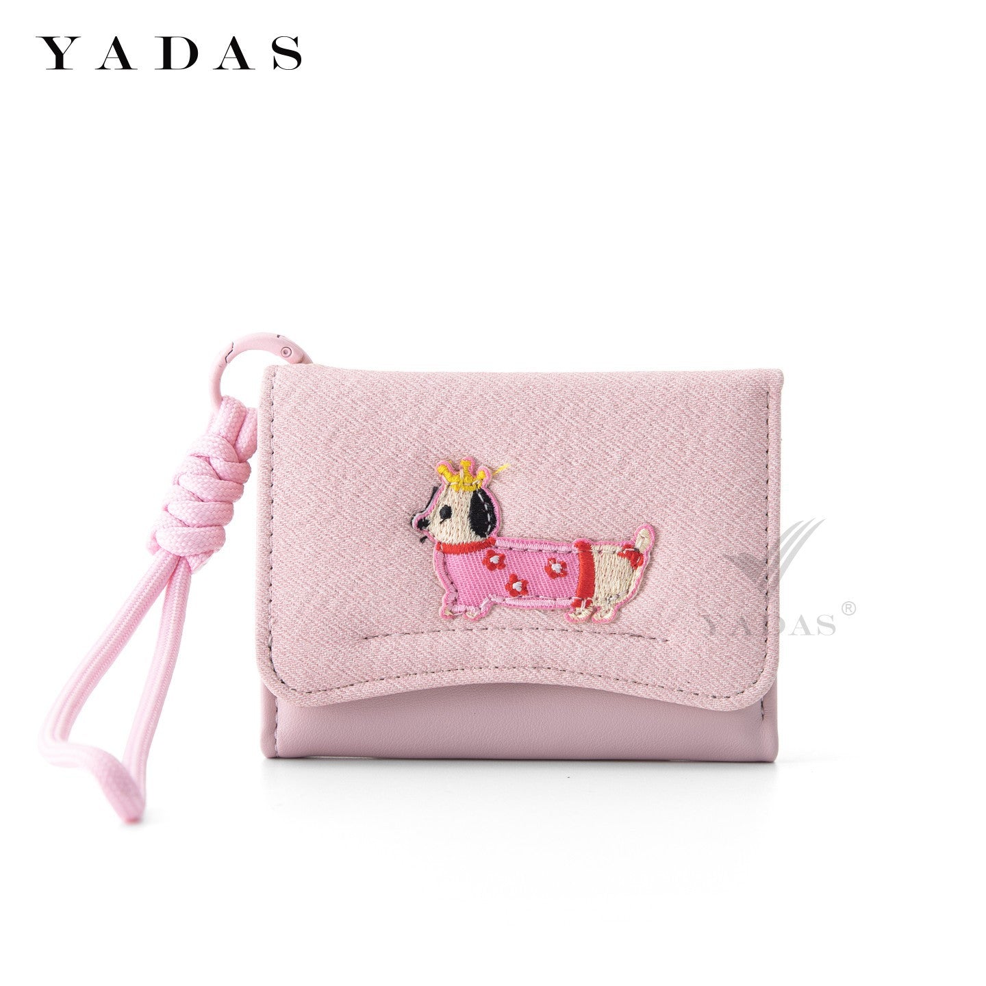Minimalist PU Card Wallet with Rope Strap for Women, Lightweight and Multi-functional Everyday Accessory
