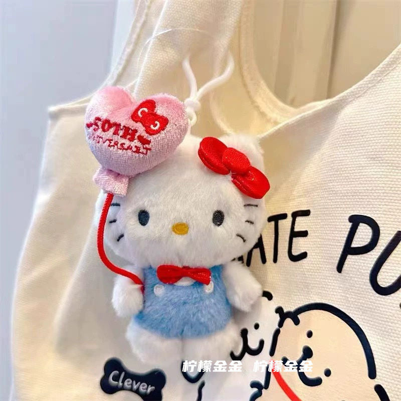 Hello Kitty Plush Cute Pendant Bag Keychain Schoolbag Gift