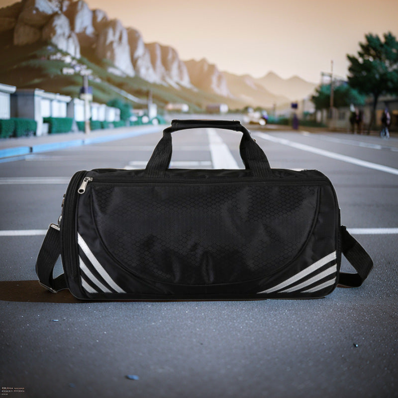 Sports Bag Men's Swimming Fitness Travel One Shoulder Bag Luggage Bag Yoga Taekwondo Bucket Bag