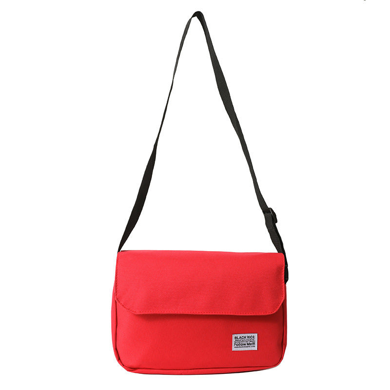 Minimalist Crossbody Bag for Men and Women, Waterproof Oxford Fabric, Lightweight & Durable, Perfect for Daily Use and Students
