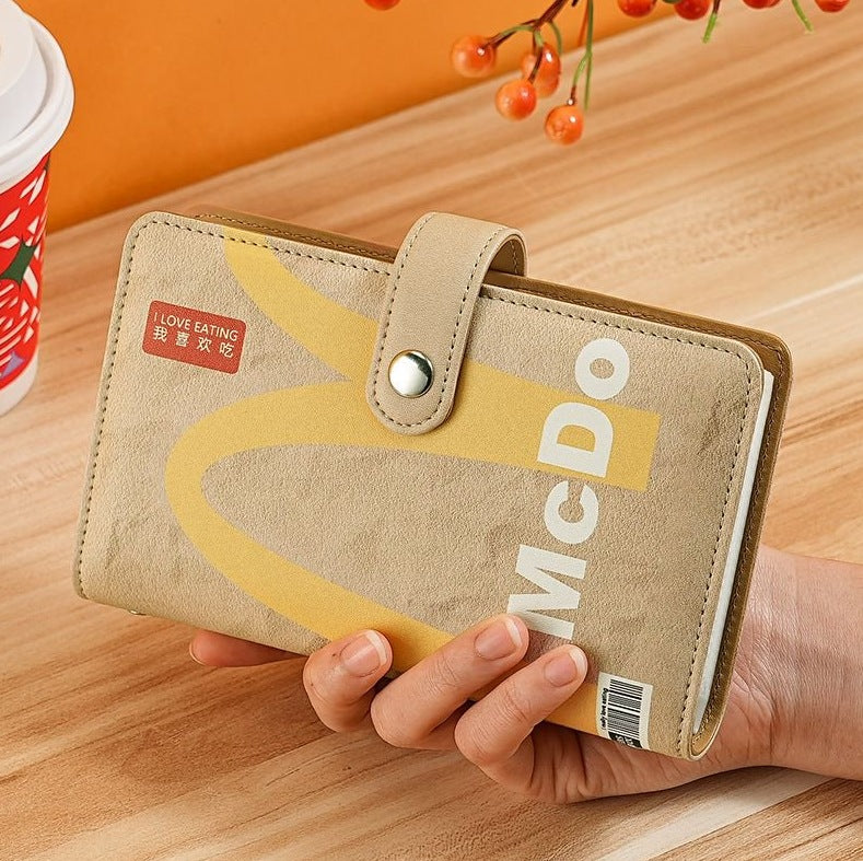 New [M Notes] Large-Capacity Saving Book Note Holder Commemorative Banknote Storage Book Financial Bag Ticket Holder