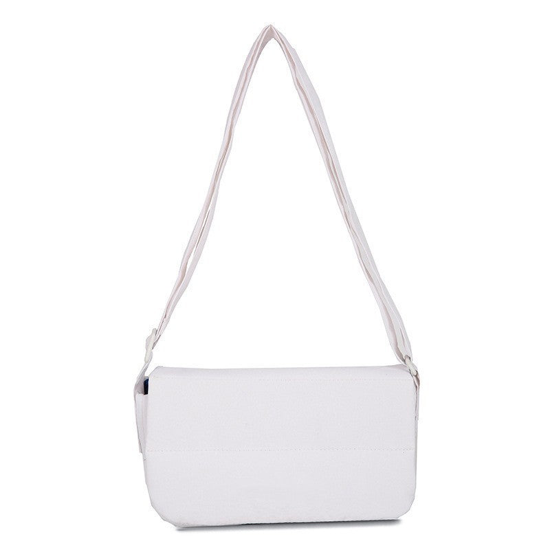 Fashion Quilted Messenger Bag Women's Simple and Practical Daily Shoulder Small Square Bag